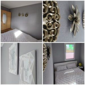 Collage Schlafzimmer